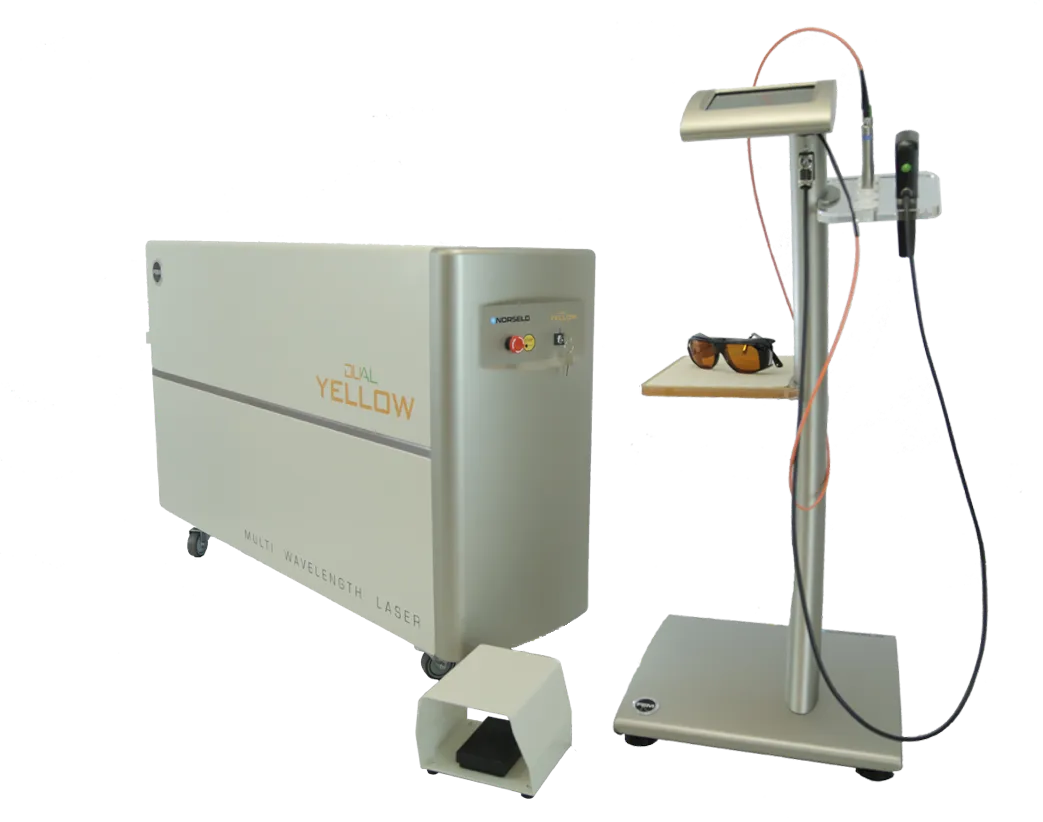 ภาพเครื่องเลเซอร์สำหรับ vascular layer